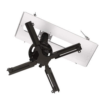 Crimson Adj Height Suspended Ceiling Projector Kit JKS-11A, suspended projector ceiling mount viewed from below