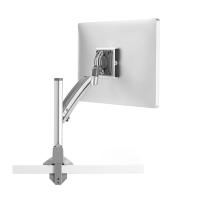Chief Kontour Single Screen Dynamic Column Desk Mount (Silver) K1C110S