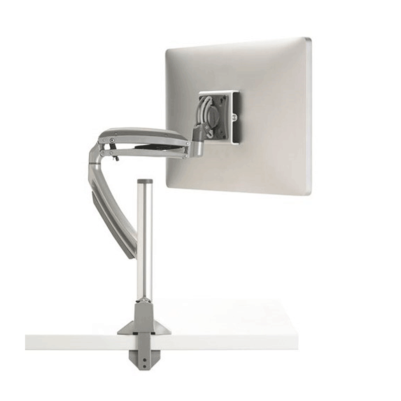 Chief Kontour Single Screen Dynamic Column Desk Mount (Silver) K1C120S