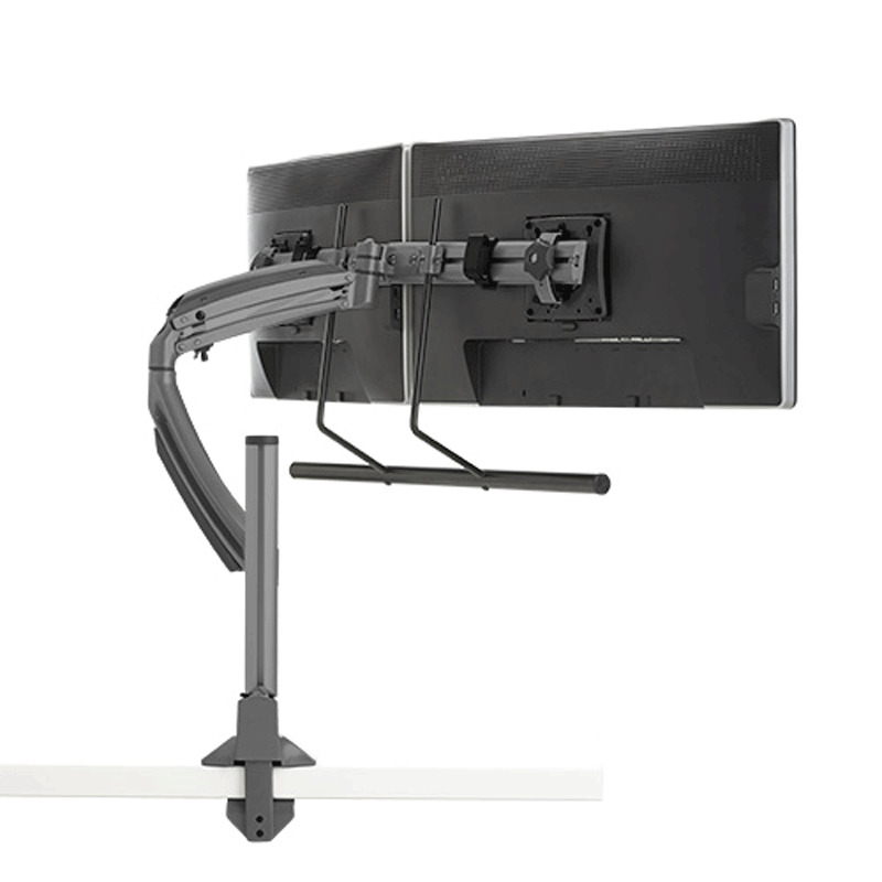 Chief Kontour Dual Screen Array Dynamic Column Desk Mount (Black) K1C22HB