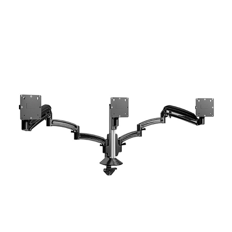 Chief Kontour Triple Screen Dynamic Column Desk Mount (Black) K1C330B