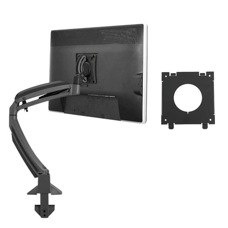 Chief Kontour K1D120B with Dell UltraSharp Interface (Black) K1D120BXDL