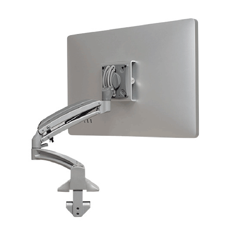 Chief Kontour Reduced Height Single Screen Dynamic Desk Mount (Silver) K1D120SXRH