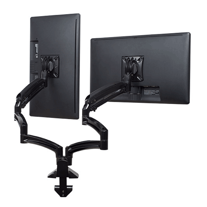 Chief Kontour Extended Reach Dual Screen Dynamic Desk Mount (Black) K1D230B