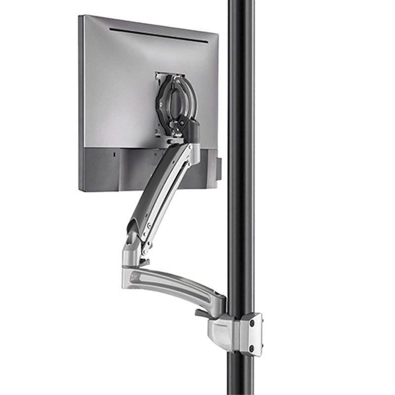 Chief Kontour Dynamic Pole Mount Reduced Height, 1 Monitor, SLV, K1P120SXRH