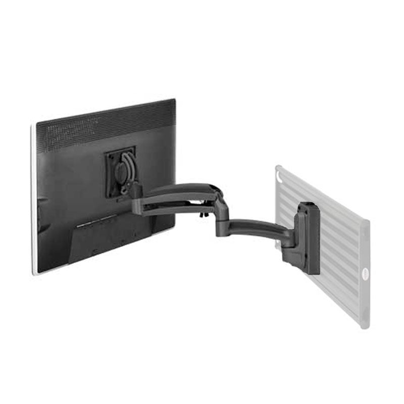 Chief Kontour Single Screen Dynamic Slat Wall Mount (Black) K1S120B
