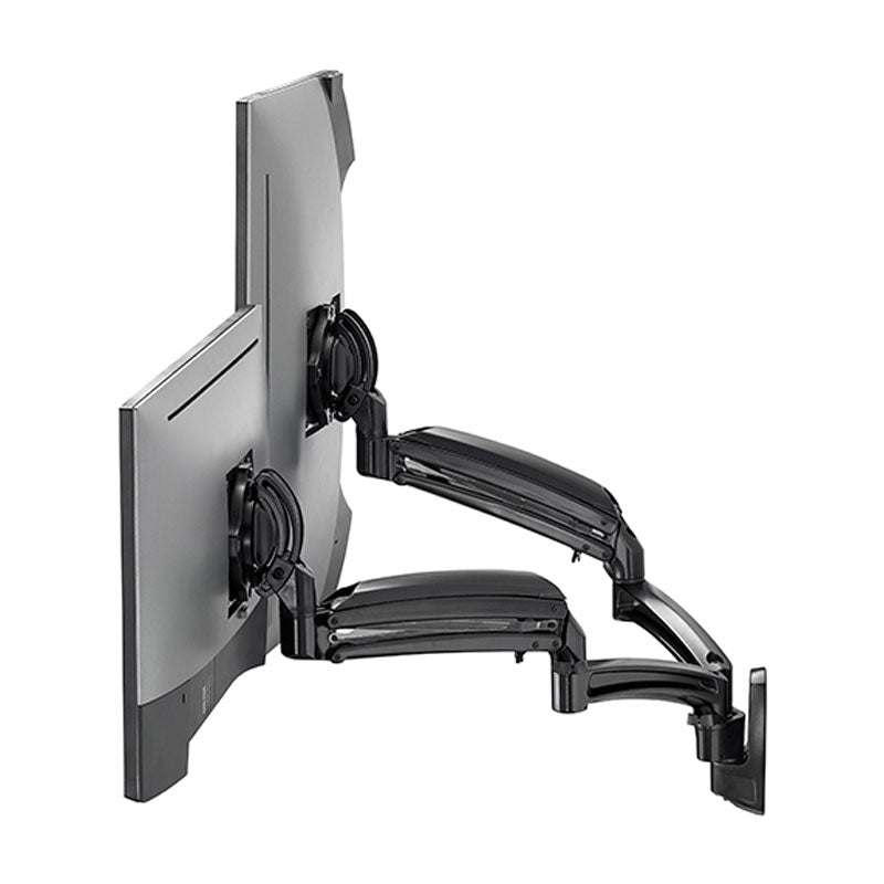 Chief Kontour Reduced Height Dual Monitor Dynamic Wall Mount, K1W220BXRH