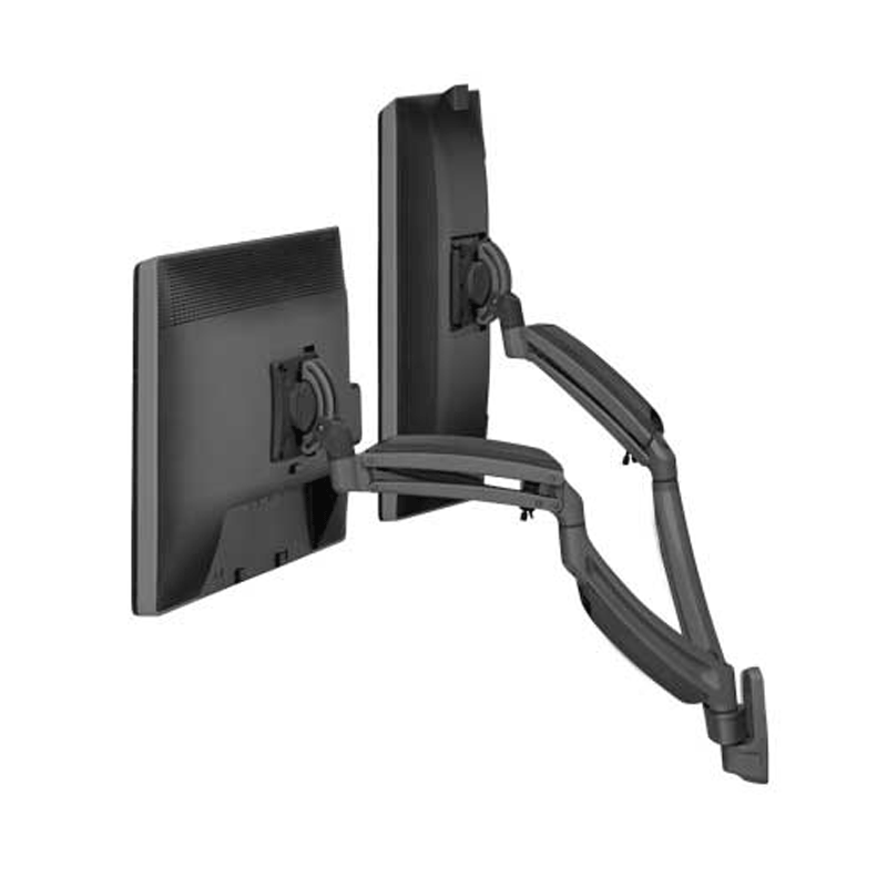 Chief Kontour Dual Screen Dynamic Wall Mount (Black) K1W220B