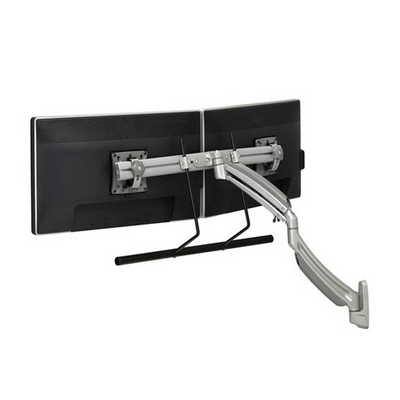 Chief Kontour Dual Screen Array Dynamic Wall Mount (Silver) K1W22HS