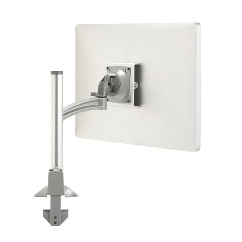 Chief Kontour Single Screen Column Desk Mount (Silver) K2C110S