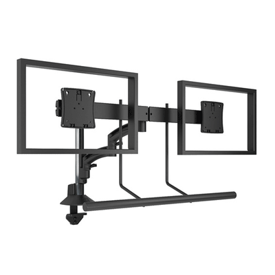 Chief Kontour Dual Screen Array Column Desk Mount (Black) K2C22HB