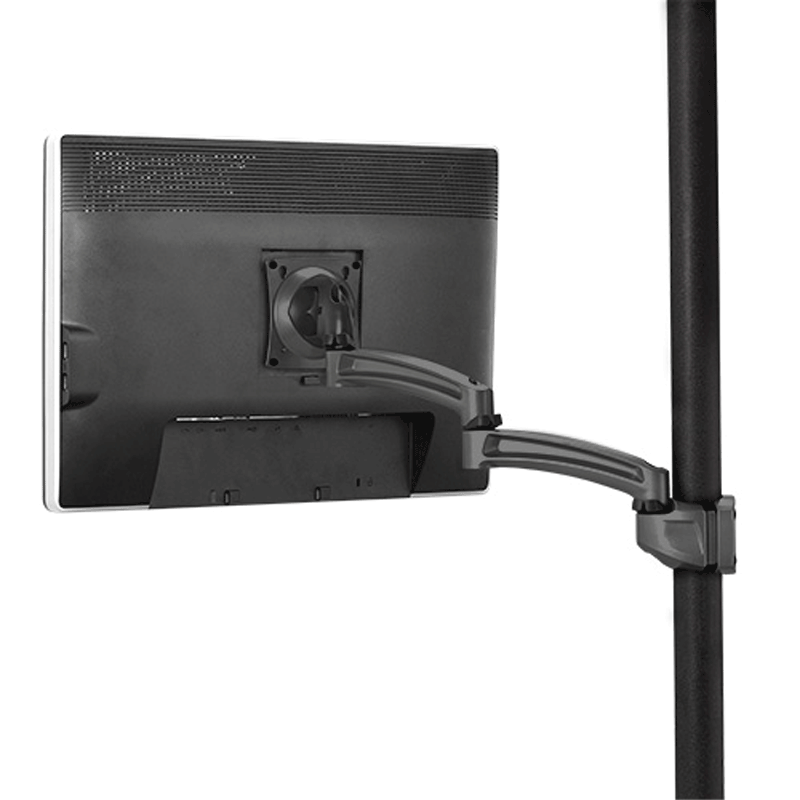 Chief Kontour Single Screen Pole Mount (Black) K2P120B
