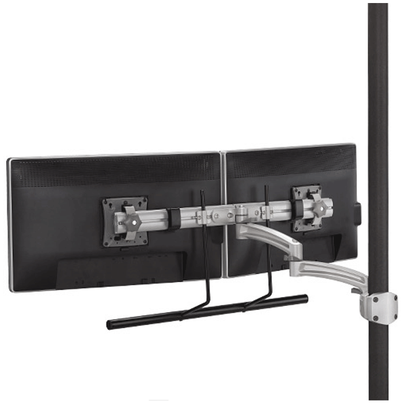 Chief Kontour Dual Screen Array Pole Mount (Silver) K2P22HS