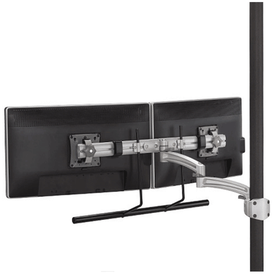 Chief Kontour Dual Screen Array Pole Mount (Silver) K2P22HS