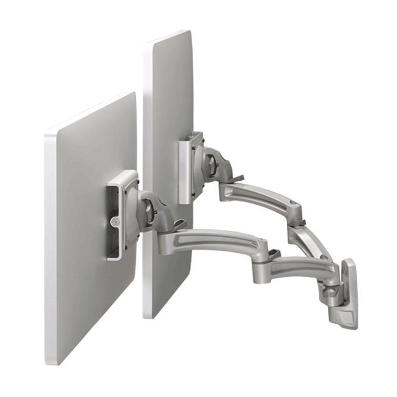 Chief Kontour Dual Screen Wall Mount (Silver) K2W220S