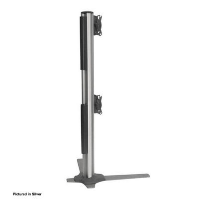 Chief Kontour Free Standing Array Stand K3F120B, silver freestanding display mount front view