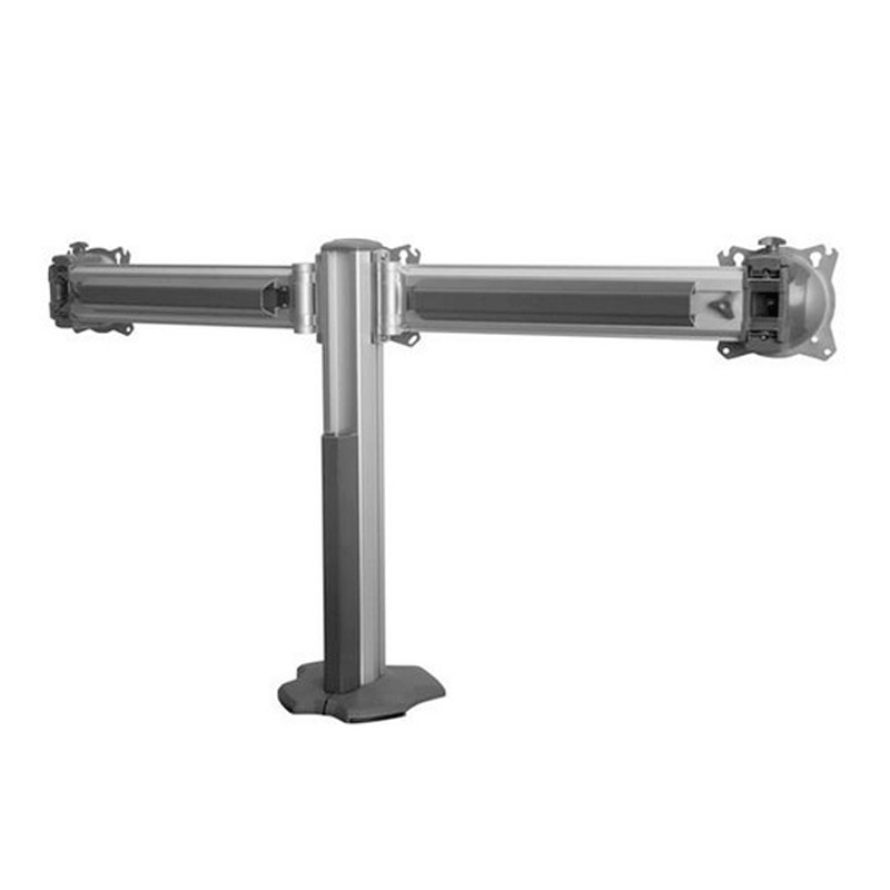 Chief Kontour Monitor Mount Array K3G310S, dual-arm desk mount rear view without displays