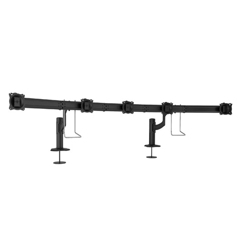 Chief Kontour Mount Array K4G510B, multi-monitor desk mount front view