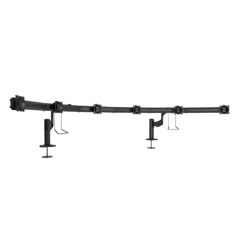 Chief Kontour Mount Array K4G610B, curved triple-display ceiling mount front view