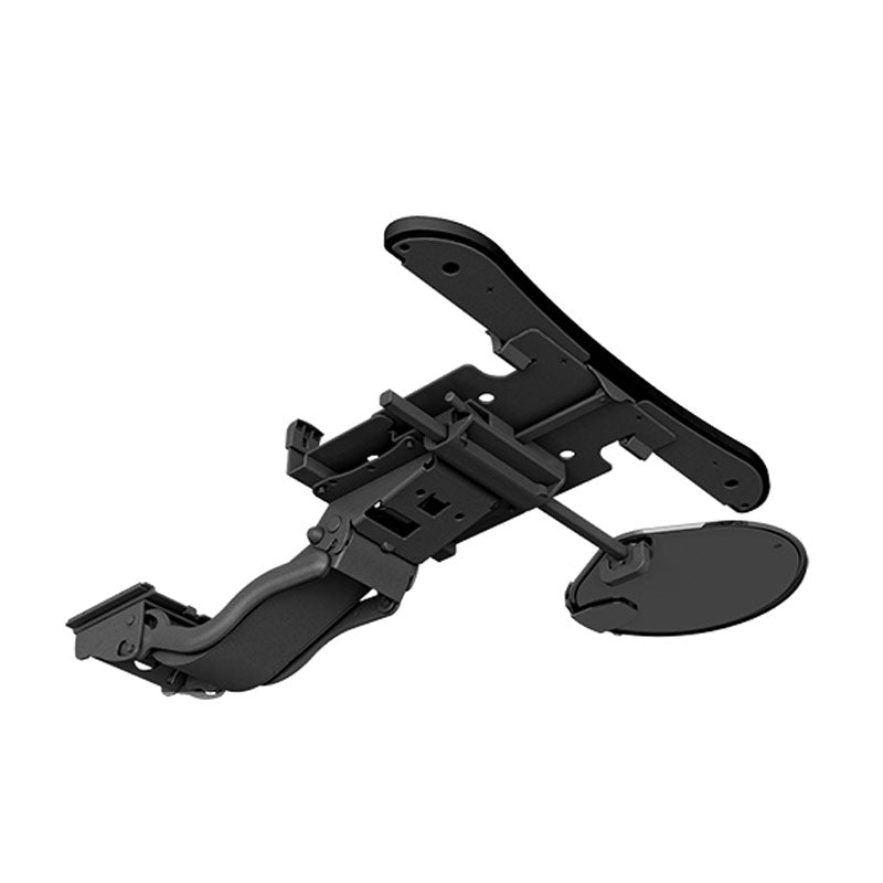 Chief Sit Stand Arm Keyboard Clamp KBD-S2S-19C, keyboard tray underside view