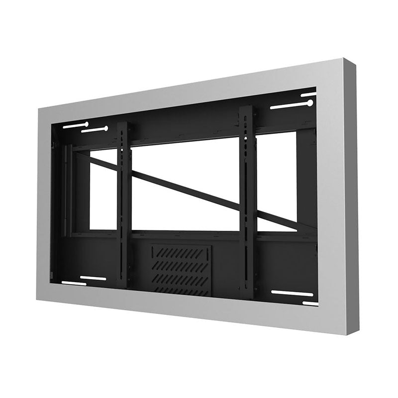Peerless-AV Indoor Landscape Wall Kiosk Enclosure KIL655-S, in-wall TV mount enclosure front view