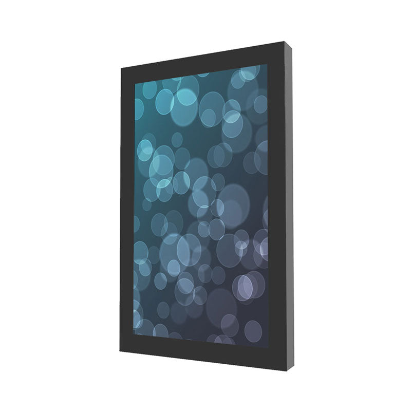 Peerless Indoor Portrait Wall Kiosk Enclosure for 55 inch Screens (Black) KIP655