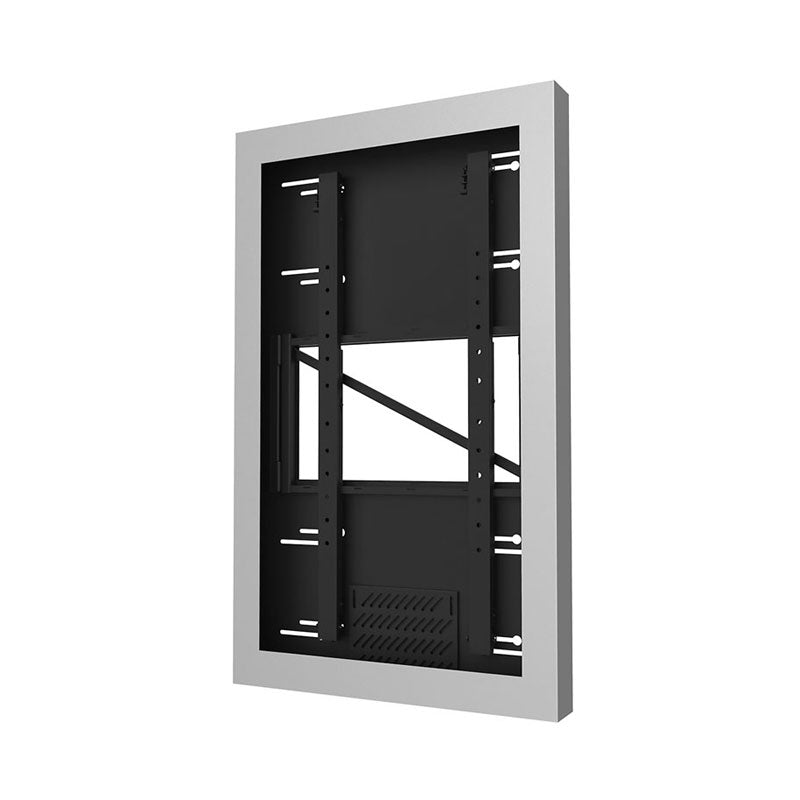 Peerless-AV Indoor Portrait Wall Kiosk Enclosure KIP655-S, wall kiosk enclosure front view