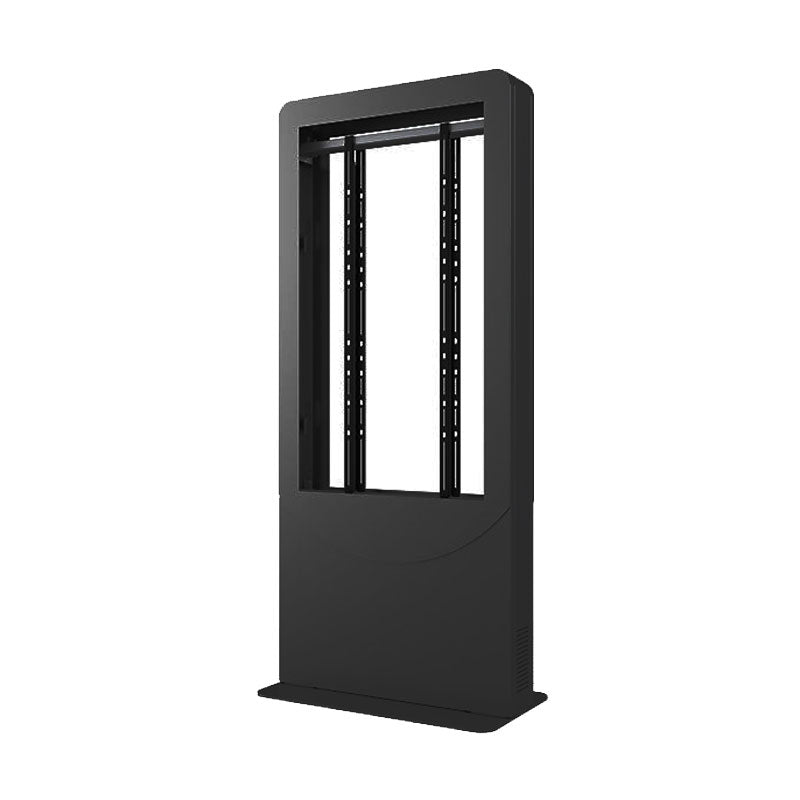 Peerless KIPC2565B Indoor Black 65" Back to Back Portrait Kiosk