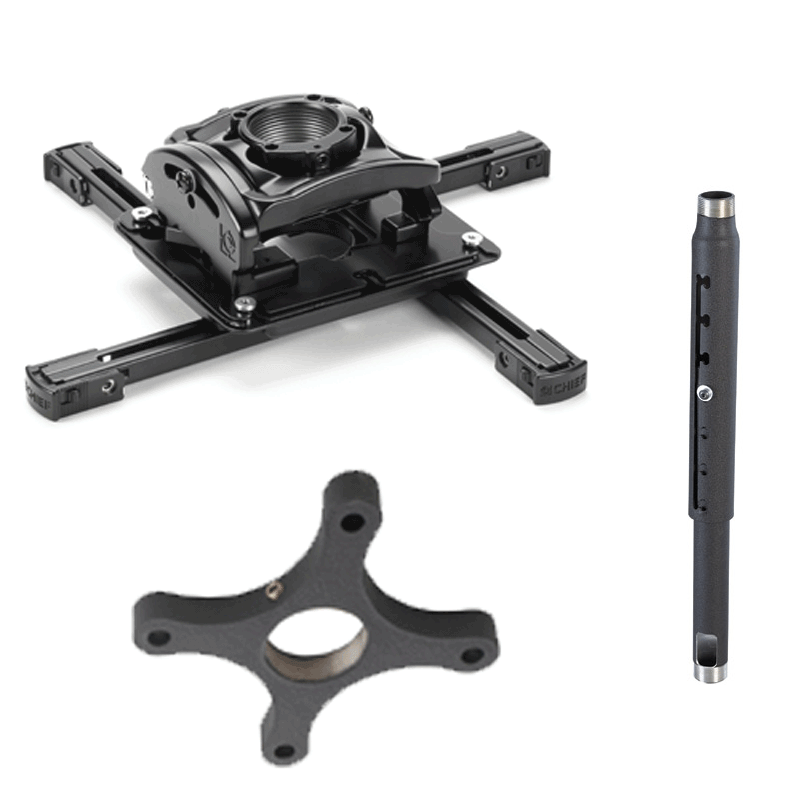 Chief RPMAU CMS009012 CMA101 Bundle (Black) KITEF009012