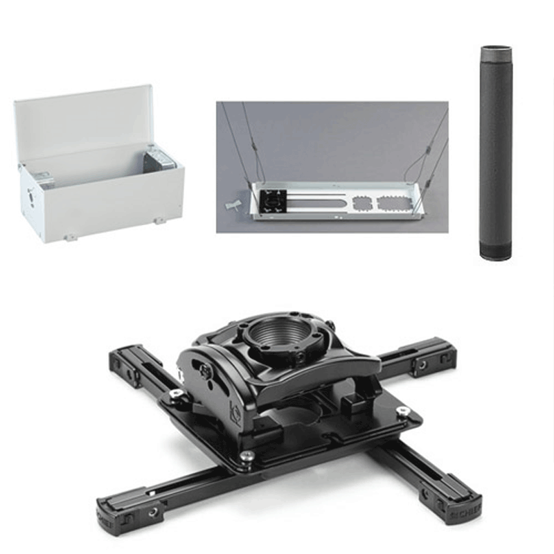 Chief RPMAU CMS440 CMS003 CMA470 Bundle (Black) KITES003P
