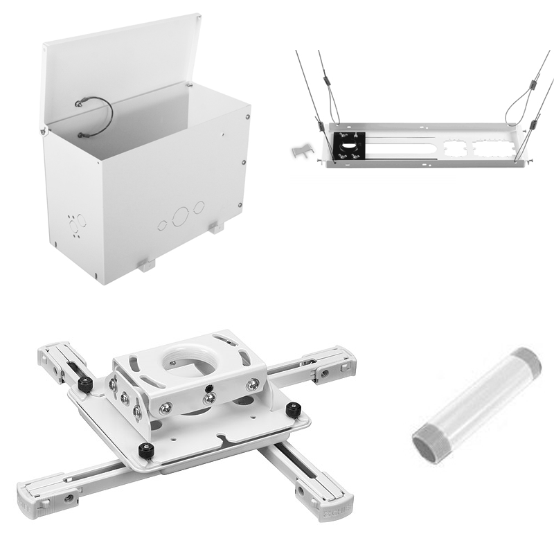 Chief RPAUW CMS440 CMS006W CMA471 Bundle (White) KITPS006PW