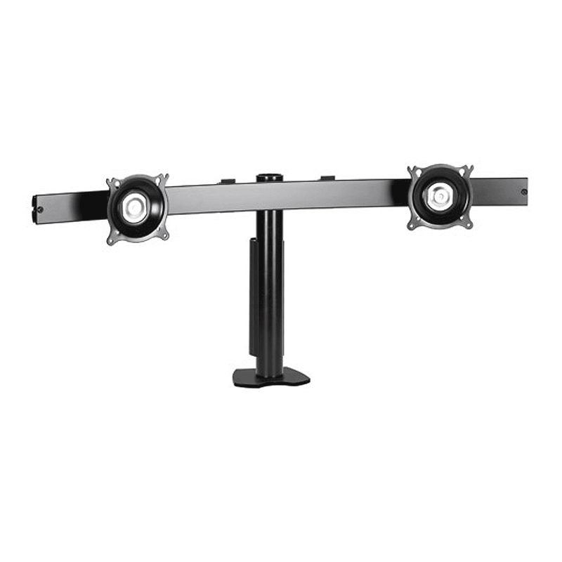 Chief K-Series Widescreen Dual Horizontal Desk Clamp Mount for 10-30 inch Screens KTC225