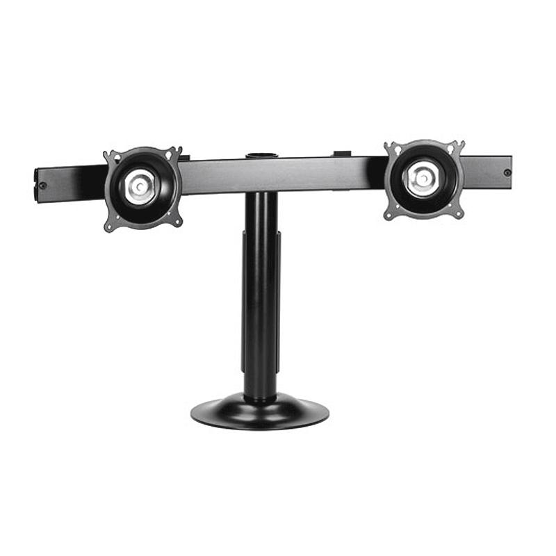Chief K-Series Dual Horizontal Desk Grommet Mount for 10-24 inch Screens KTG220