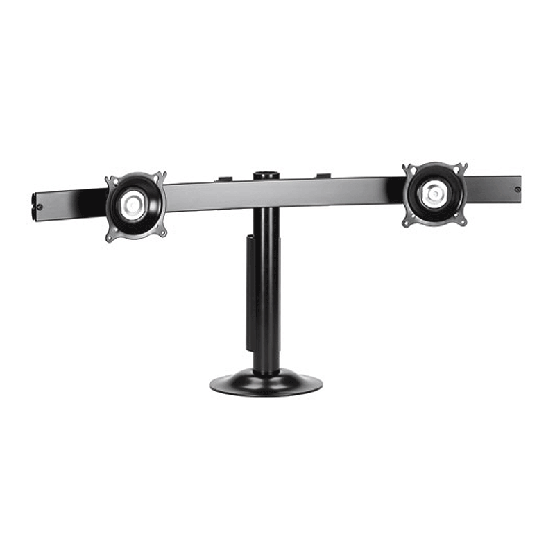 Chief K-Series Widescreen Dual Horizontal Desk Grommet Mount for 10-30 inch Screens KTG225
