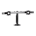 Chief K-Series Widescreen Dual Horizontal Desk Grommet Mount for 10-30 inch Screens KTG225
