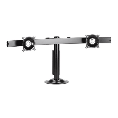 Chief K-Series Widescreen Dual Horizontal Desk Grommet Mount for 10-30 inch Screens KTG225