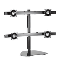 Chief Quad Monitor Table Stand for up to 32 inch Screens (Silver or Black) KTP445
