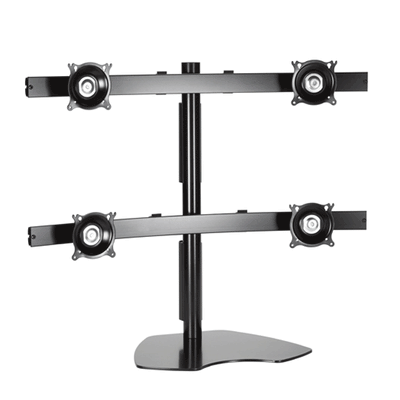 Chief Quad Monitor Table Stand for up to 32 inch Screens (Silver or Black) KTP445
