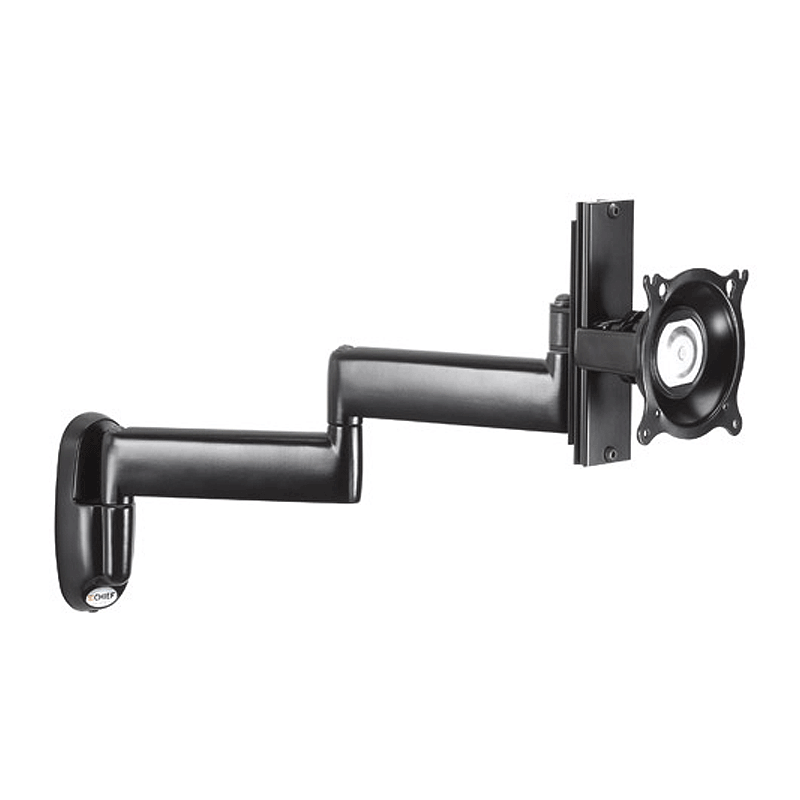 Chief K-Series Dual Arm Wall Mount with Height Adjustment for 10-30 inch Screens KWD130B