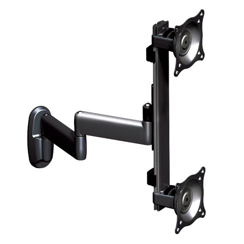 Chief Vertical Dual Arm Wall Mount (Black) KWD230B