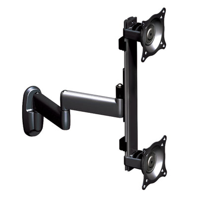 Chief Vertical Dual Arm Wall Mount (Black) KWD230B