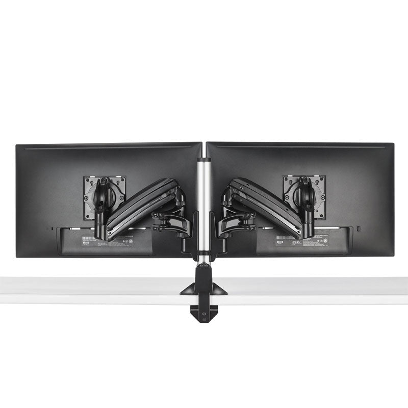 Chief Kontour Slim Dynamic Column Desk Mount, 2 Monitors, Black, KXC220B