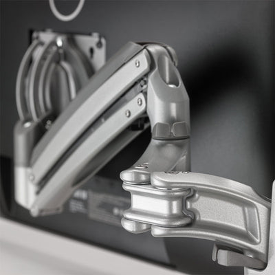 Chief Kontour Slim Dynamic Desk Mount KXD220B, monitor arm joint close-up
