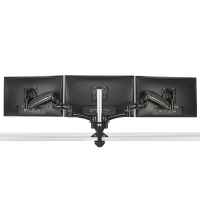 Chief Kontour Slim Dynamic Column Desk Mount, 3 Monitors, Black, KXC330B