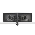 Chief Kontour Slim Dynamic Desk Mount, 2 Monitors, Black, KXD220B