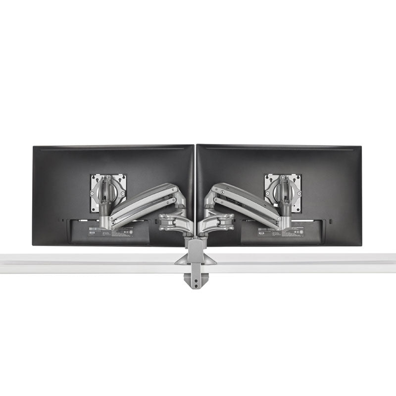 Chief Kontour Slim Dynamic Desk Mount, 2 Monitors, Silver, KXD220S