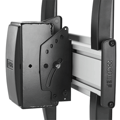 Chief FUSION Large Flat Panel Ceiling Mount LCM1U-G, pole-mounted display bracket side view