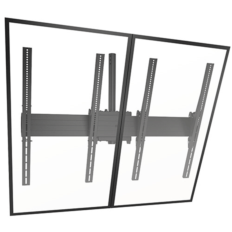 Chief FUSION Large 2x1 Portrait Menu Board Ceiling Mount LCM2X1UP