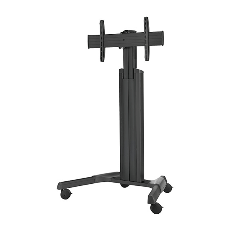Chief FUSION Large Manual Height Adjustable Mobile Cart (Black) LPAUB