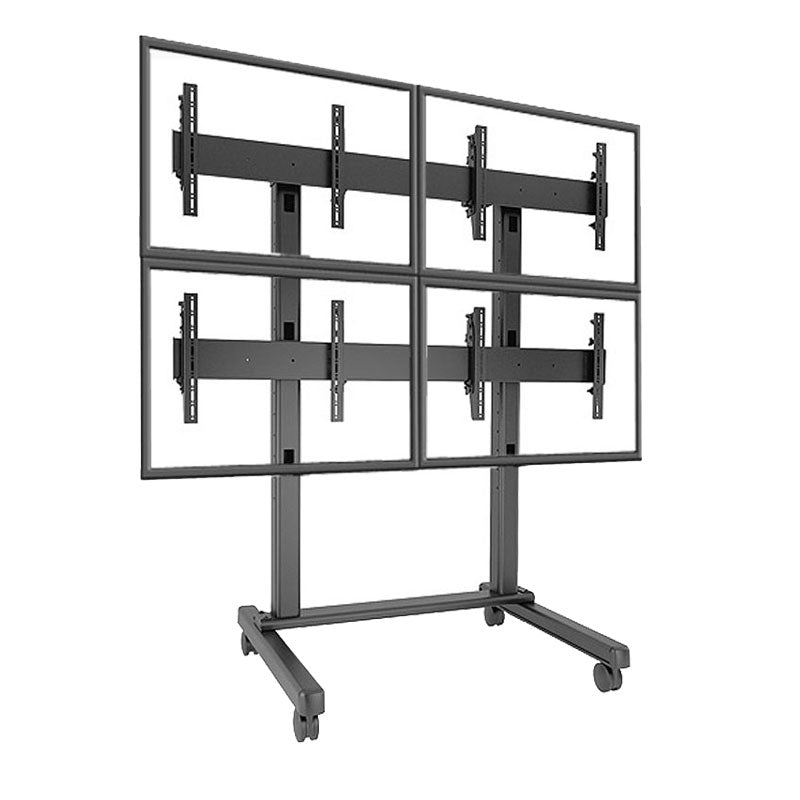 Chief FUSION 2x2 Micro Adjustable Video Wall Cart LVM2X2U